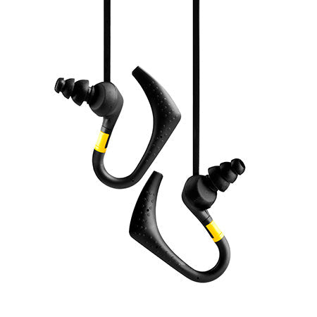 Veho ZS-2 Water Resistant Sport Hook Earbuds - Yellow