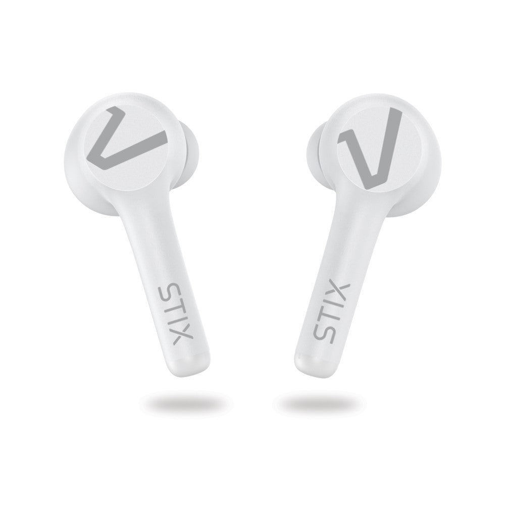 Veho STIX True Wireless Bluetooth Earphones - White