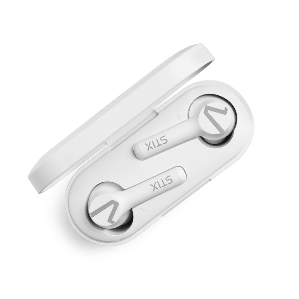 Veho STIX True Wireless Bluetooth Earphones - White