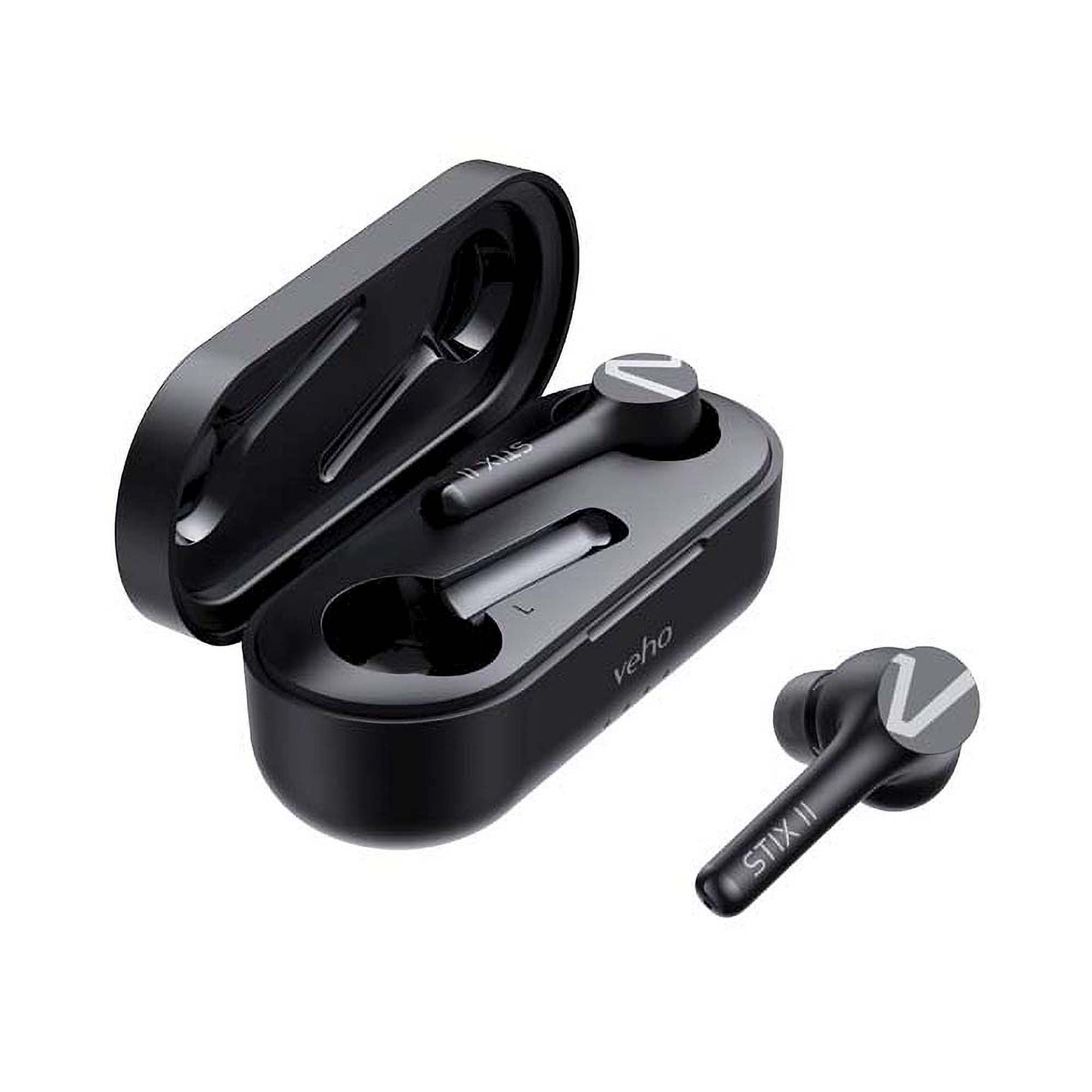 Veho STIX II True Wireless Bluetooth Earphones - Black