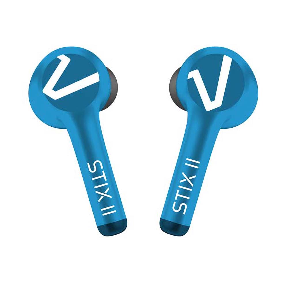 Veho STIX II True Wireless Bluetooth Earphones - Aqua