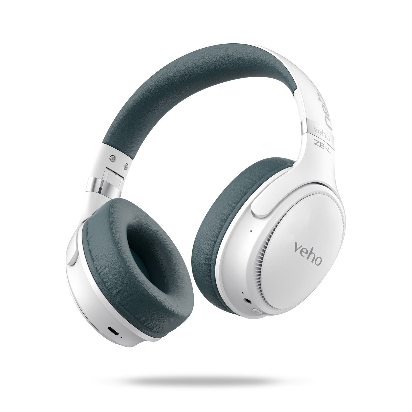 Veho ZB-4 NEB Bluetooth Wireless Headphones - White