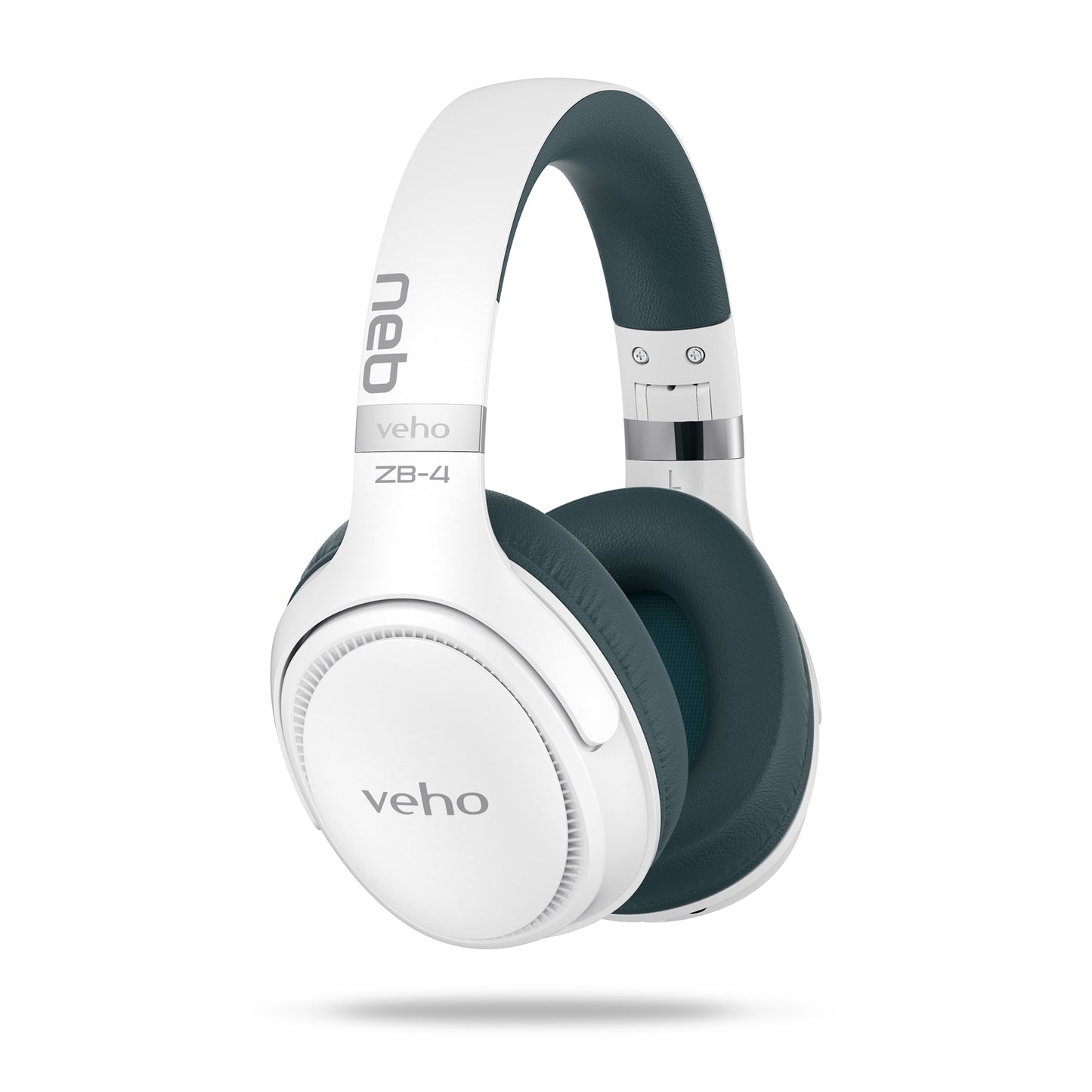 Veho ZB-4 NEB Bluetooth Wireless Headphones - White