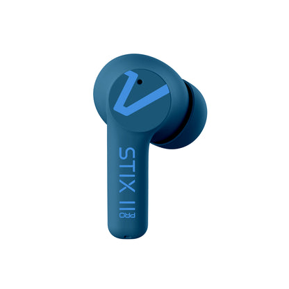 Veho STIX II Pro True Wireless Earphones with Active Noise Cancelling - Blue