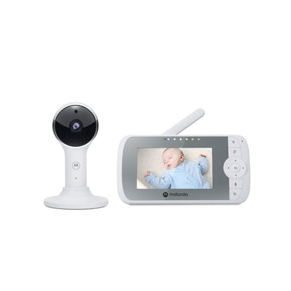 Motorola VM64 Wi-Fi Full HD Video Connect Smart Baby Monitor - White