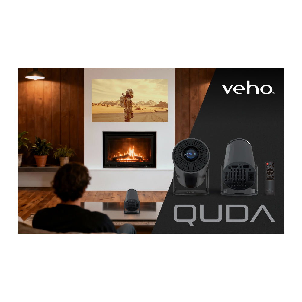Veho HD Projector with Built-In Android and Mirroring