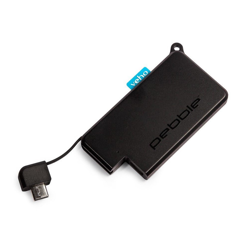 Veho Pokket 1000-mah Keyring Sized Power Bank - Black