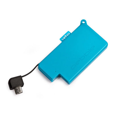 Veho Pokket 1000-mah Keyring Sized Power Bank - Blue