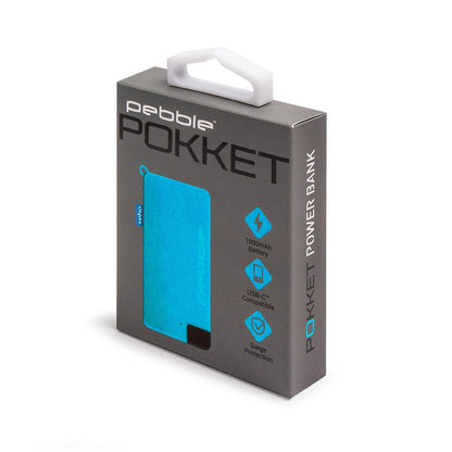 Veho Pokket 1000-mah Keyring Sized Power Bank - Blue