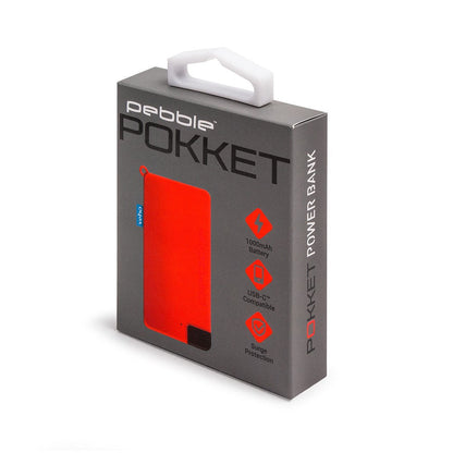 Veho Pokket 1000-mah Keyring Sized Power Bank - Red