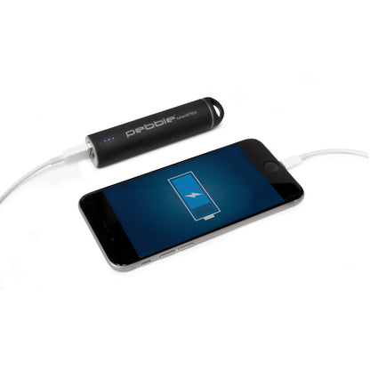 Veho Pebble Ministick 2,200mAh Emergency Portable Rechargeable Power Bank – Black