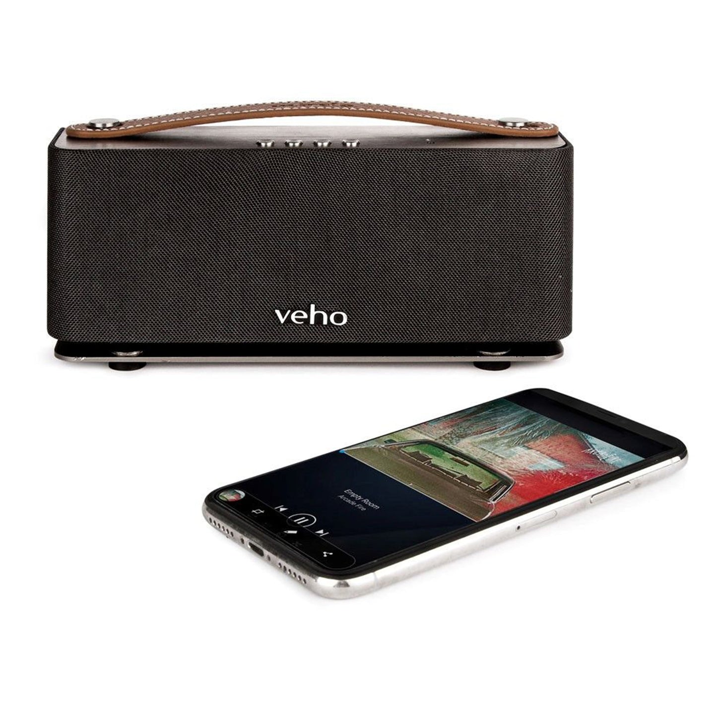 Veho MR-7 Retro Wireless Bluetooth Speaker - Grey