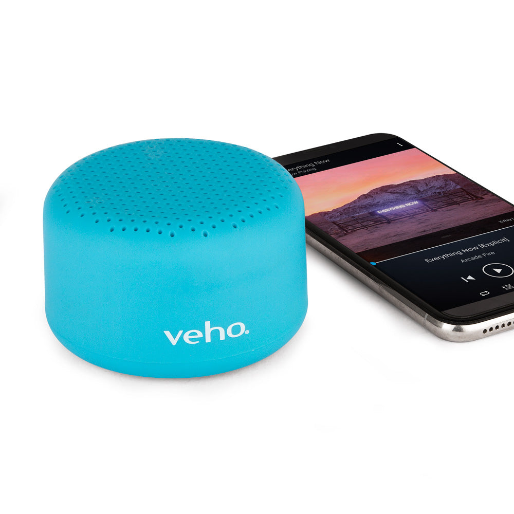 Veho M3 Portable Rechargeable 3-watt Wireless Bluetooth Speaker - Blue