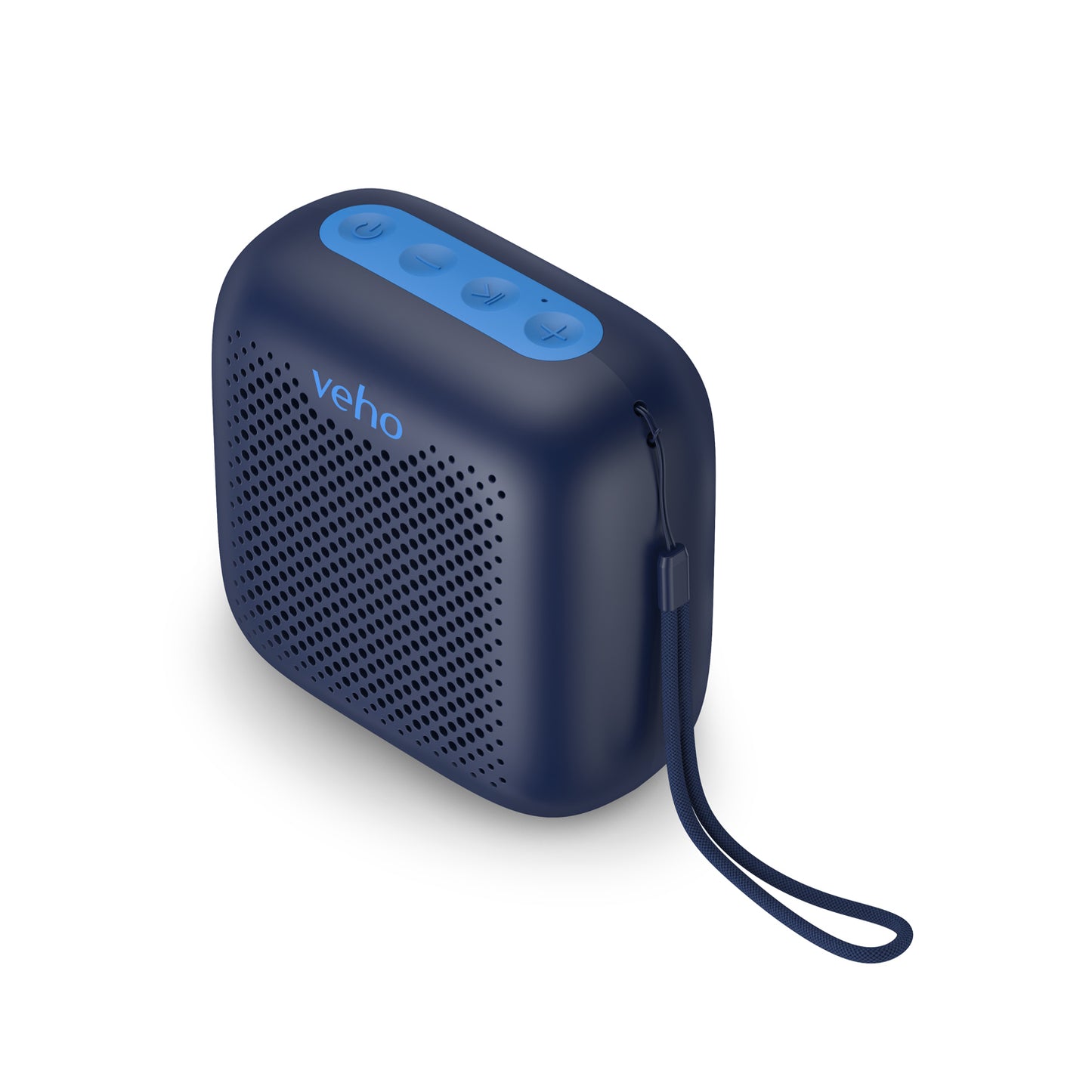 Veho MZ4 Bluetooth Wireless Speaker with Built-in Mic and TWS - Blue