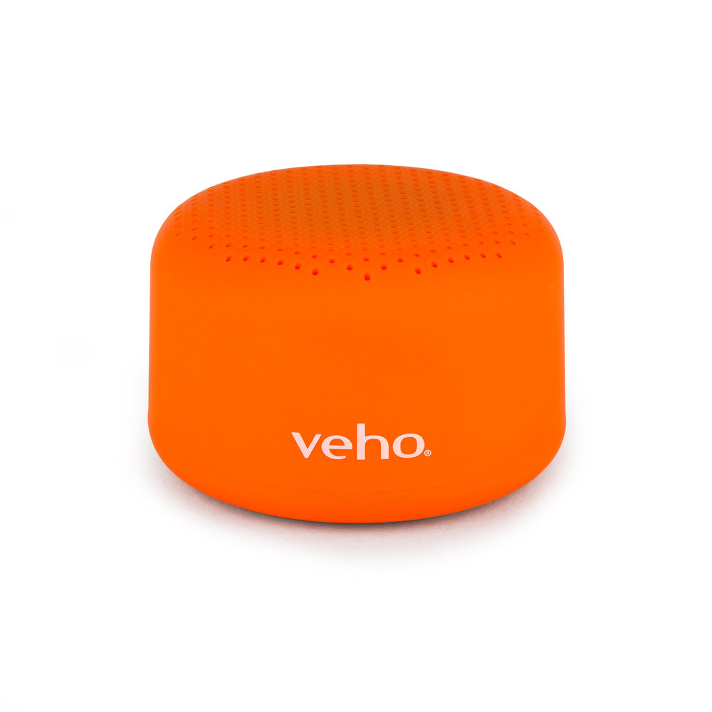 Veho M3 Portable Rechargeable 3-watt Wireless Bluetooth Speaker - Orange