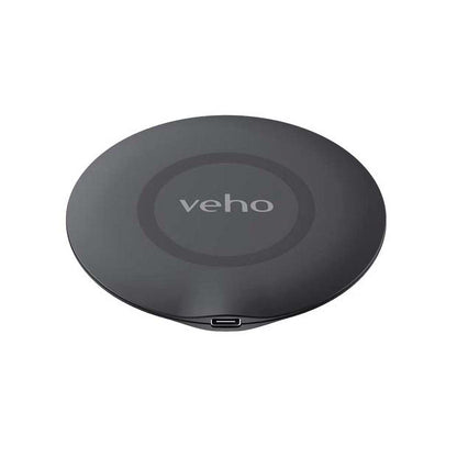 Veho DS-6 Qi 15W Wireless Charging Pad - Grey