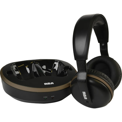 RCA Wireless Headphones - Black