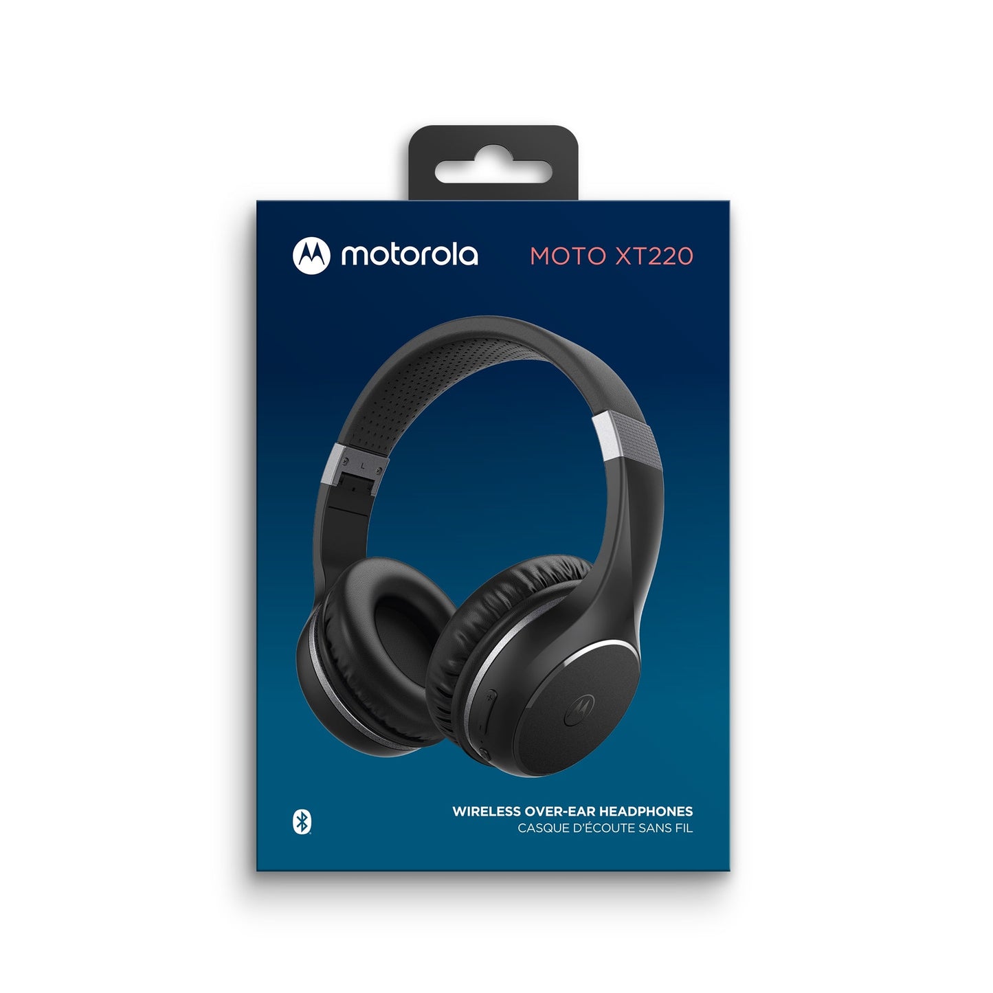 Motorola XT220 Wireless Bluetooth Headphones - Black